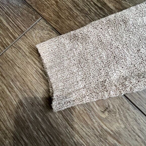 Fantastic Fawn Mama Sweater Tan/Black Women's Size Small Open Knit, Oversized - Picture 3 of 10